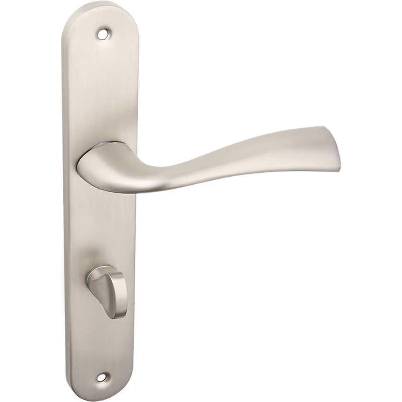 Malta Elegancka Klamka WC Satyna Mat – Stylowe Wykończenie do Twoich Drzwi