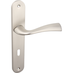 Elegancka Klamka Malta Satin - Idealna do Stylowych Drzwi Wewnętrznych