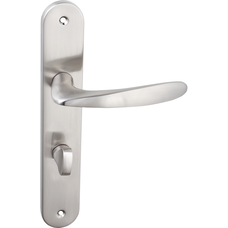 Elegancka Klamka Goa WC w Satynowym Wykończeniu do Eleganckich Wnętrz