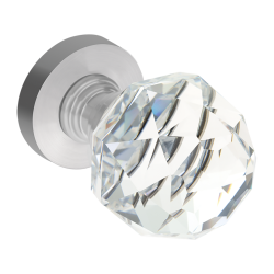 Elegancka Kryształowa Gałka do Drzwi Premium - Luksusowy Akcent dla Twojego Wnętrza