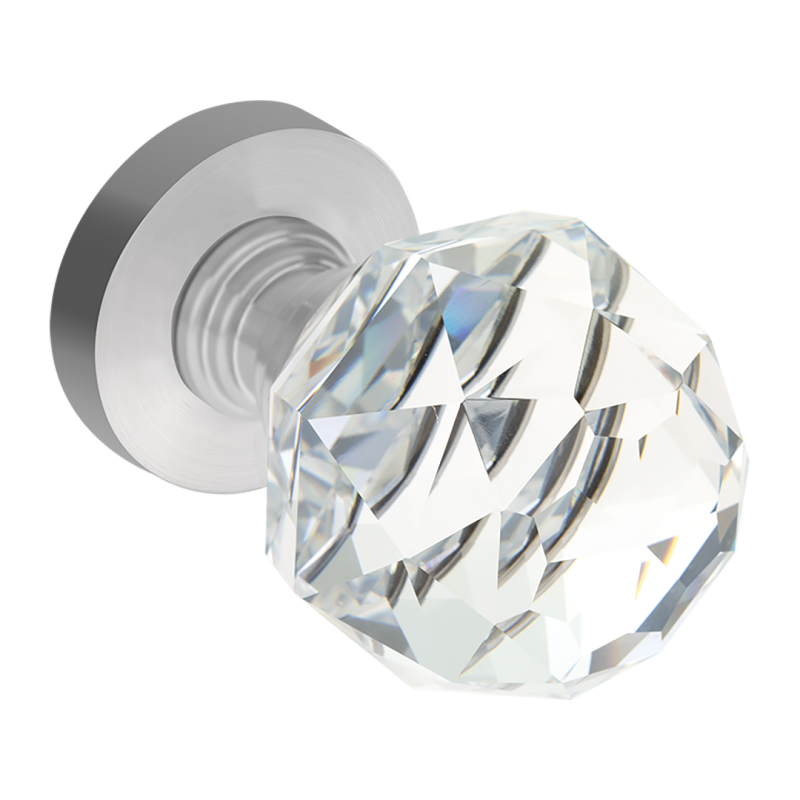 Elegancka Kryształowa Gałka do Drzwi Premium - Luksusowy Akcent dla Twojego Wnętrza