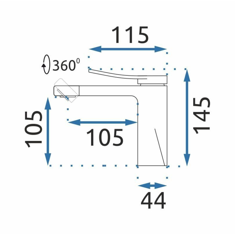 Złota Bateria Umywalkowa SOUL 360° - Elegancja i Funkcjonalność w Jednym