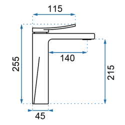 Luksusowa Bateria Umywalkowa REA SOUL Chrom – Styl i Elegancja dla Twojej Łazienki