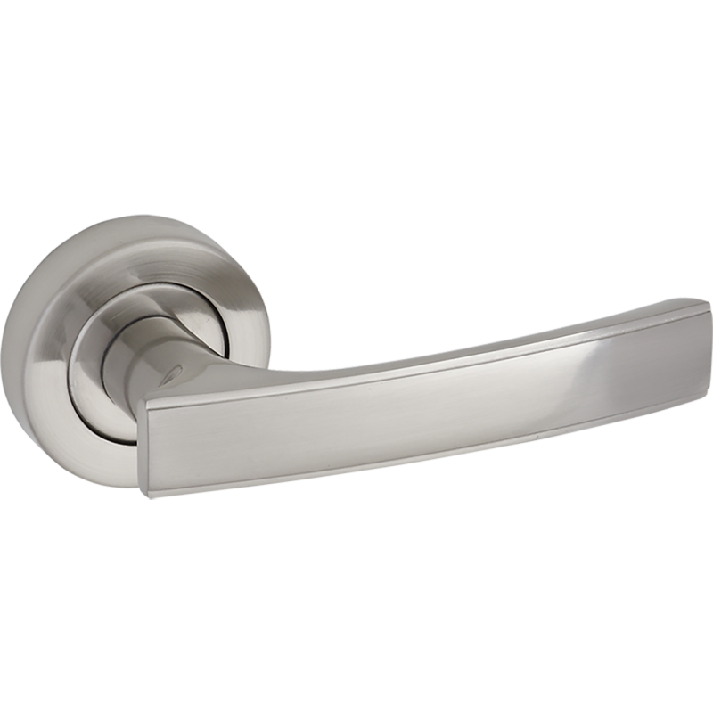 Klamka Aura Satyna Classic - Elegancka Wytrzymałość na Każde Drzwi Wewnętrzne