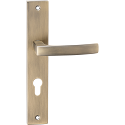 Stylowa Klamka Aster w Klasycznej Patynie - Elegancja AluDesign dla Twoich Drzwi