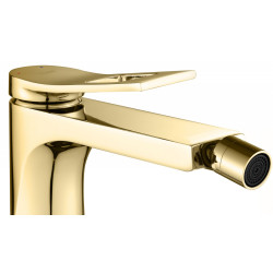 Elegancka Bateria Bidetowa Soul w Odcieniu Złota REA-B9958