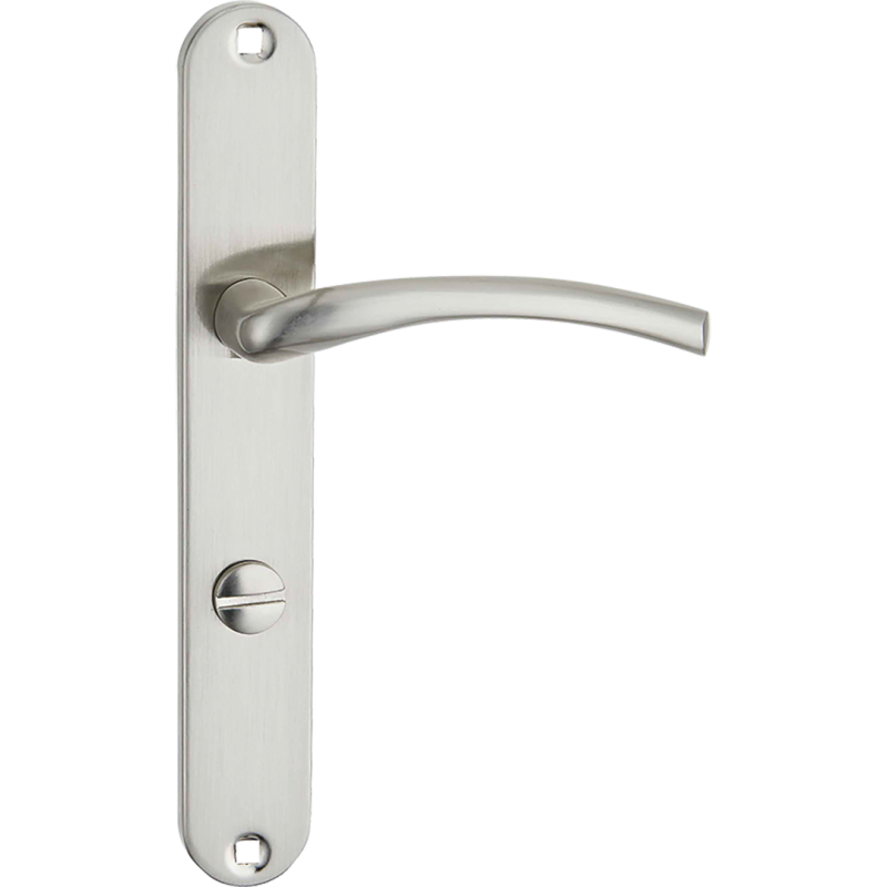 Klamka Agra WC - Stylowe Satynowe Wykończenie do Drzwi Wewnętrznych!