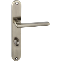 Stylowa Klamka ADA z Patyną i Długim Szyldem WC – Elegancja i Funkcjonalność dla Twojego Wnętrza