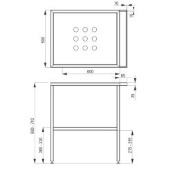 Stwórz nowoczesną łazienkę z umywalką Termisto z blatem – elegancja i funkcjonalność 60x50 cm