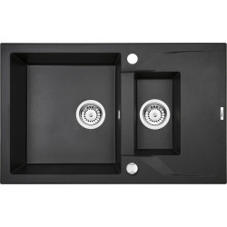 ANDANTE – Elegancki Zlewozmywak 1,5K z Kompaktowym Ociekaczem!