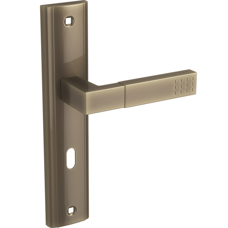 PRIMA Patyna klamka na klucz - elegancja premium do drzwi wewnętrznych