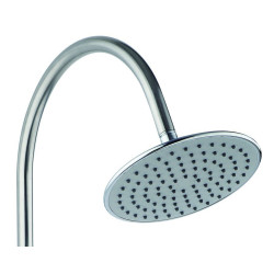 Ondo Elegancja: Chromowana Kolumna Natryskowa 3-w-1 z Systemem Antykamień