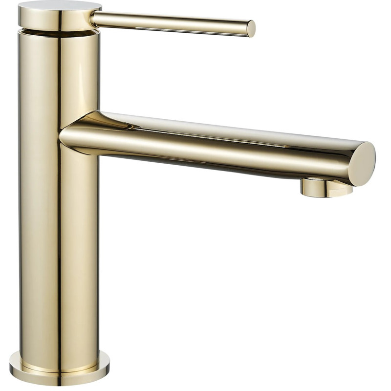 Lśniąca Bateria Łazienkowa OVAL w Złocie - Elegancja i Styl dla Twojego Wnętrza!