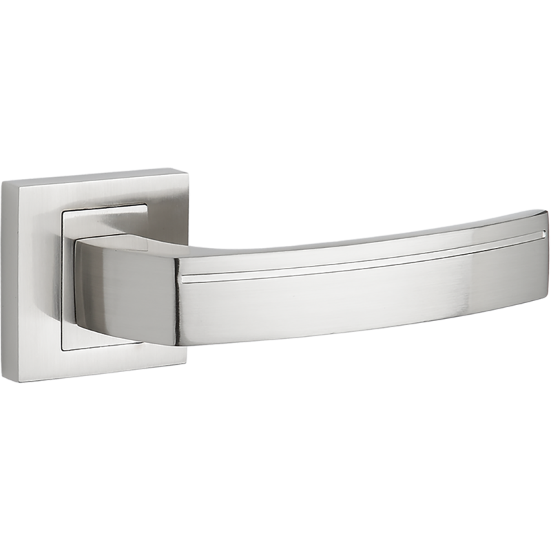 Elegancka Klamka Parva 300A - Satynowa Rozeta dla Drzwi Premium