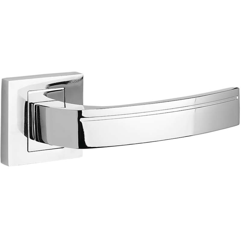 „Elegancka Klamka Chromowana PARVA Premium do Drzwi Wewnętrznych”