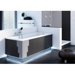 Nowoczesna obudowa LED z styropianu do prostokątnych wanien - Elegancja i funkcjonalność!