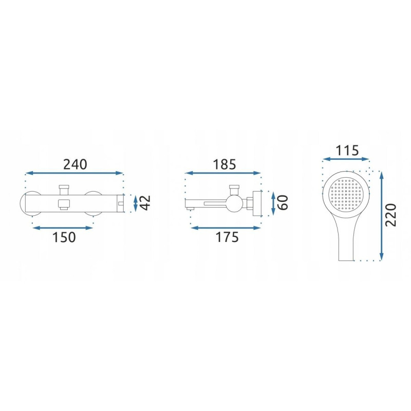 Elegancka Bateria Wannowa POLO White&Chrome – Klasyka Nowoczesności!