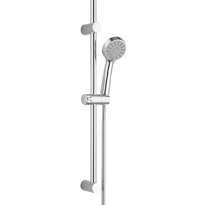 Cento Chrome Shower Set na Drążku - Elegancja i Relaks w Twojej Łazience