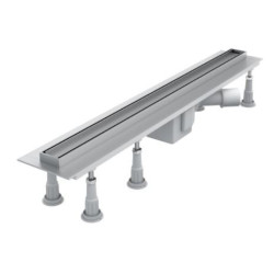 Schedpol Slim Lux - Elegancki odpływ liniowy 90cm ze stalowym rusztem