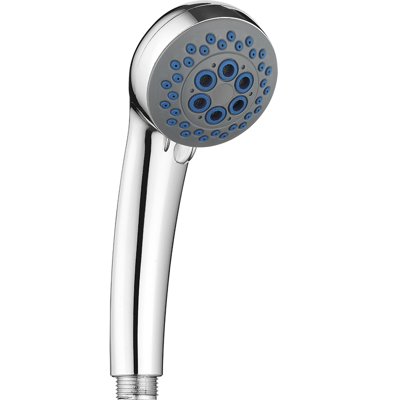 BINGO Chrom Słuchawka Natryskowa 3-Funkcyjna z Systemem Antykamień