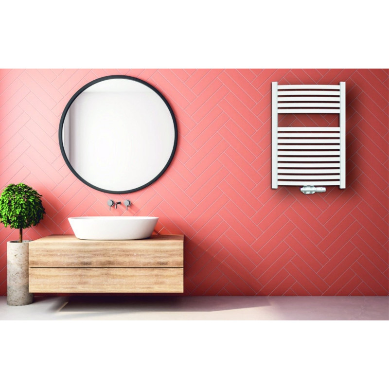 Stylowy Grzejnik Drabinkowy Łazienkowy 100 cm Biały UG-01-100 - Elegancja i Ciepło w Twojej Łazience