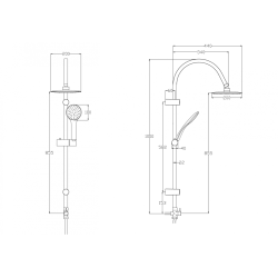 Elegancka Kolumna Prysznicowa LIMO - Nowoczesny Design i Komfort