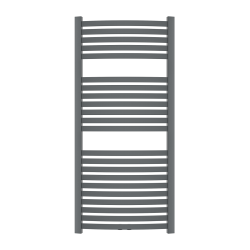 Nowoczesny grzejnik łazienkowy drabinkowy grafitowy 120 cm - model UG-02-120