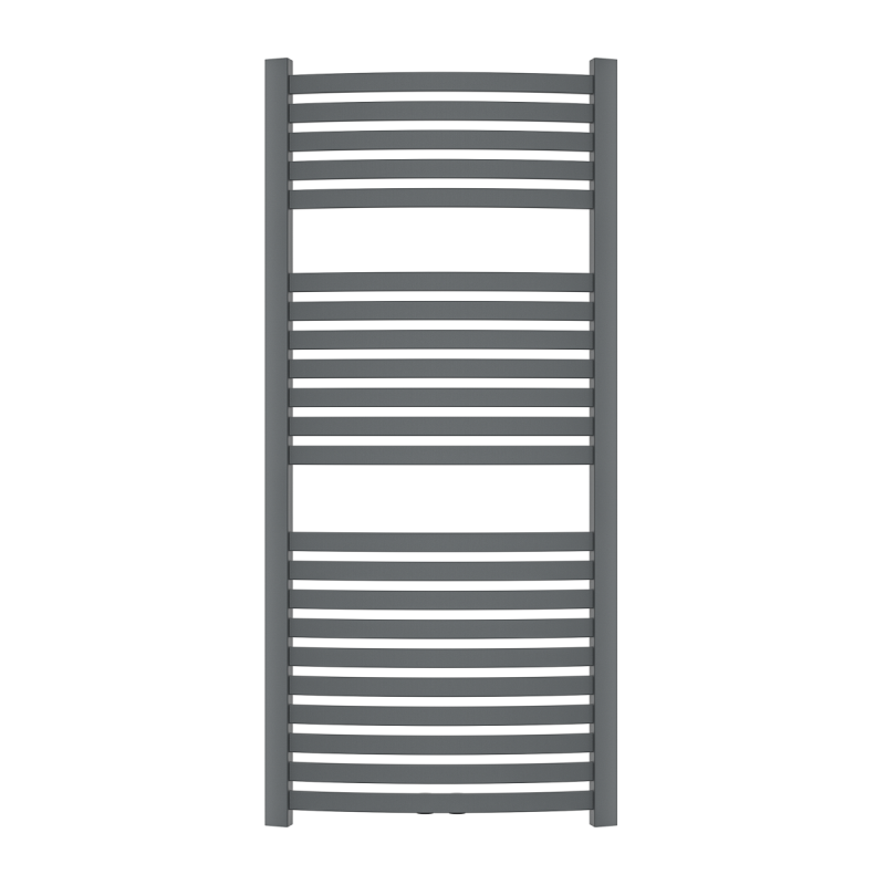 Nowoczesny grzejnik łazienkowy drabinkowy grafitowy 120 cm - model UG-02-120
