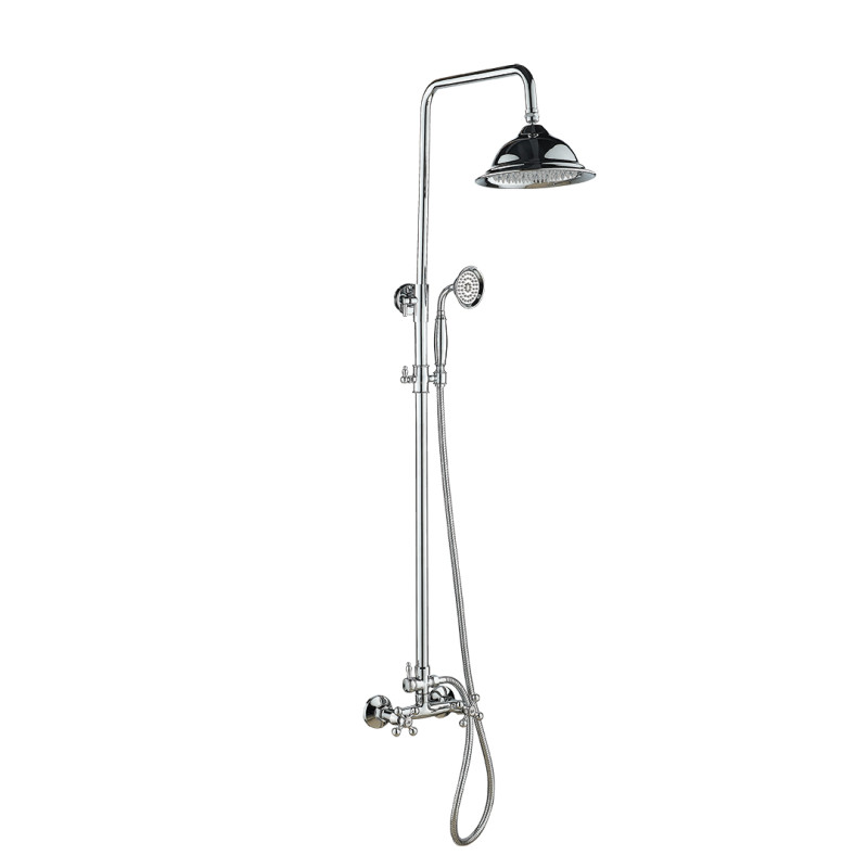 Stilo Chrome Shower Set z Anti-Twist – Komfort i Styl Dla Twojej Łazienki