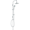 Cento Chromowana Kolumna Prysznicowa z Deszczownicą i Hydromasażem