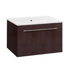 Elegancka Szafka Łazienkowa KOMA 60 z Nowoczesną Umywalką Ceramiczną