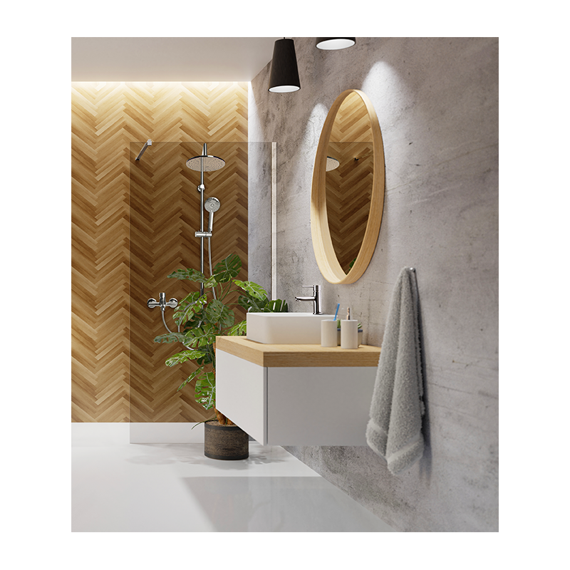 Szklana Ścianka Prysznicowa Invena Walk-in 120 cm - Nowoczesny Design i Funkcjonalność