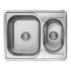 Zlewozmywak Junak Inox 1,5 Komory z Syfonem Odwracalnym – Elegancja i Funkcjonalność w Twojej Kuchni