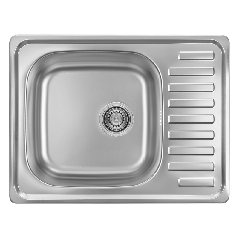 Zlewozmywak Junak Inox 1-komorowy z Półociekaczem, stylowy i funkcjonalny wybór dla kuchni