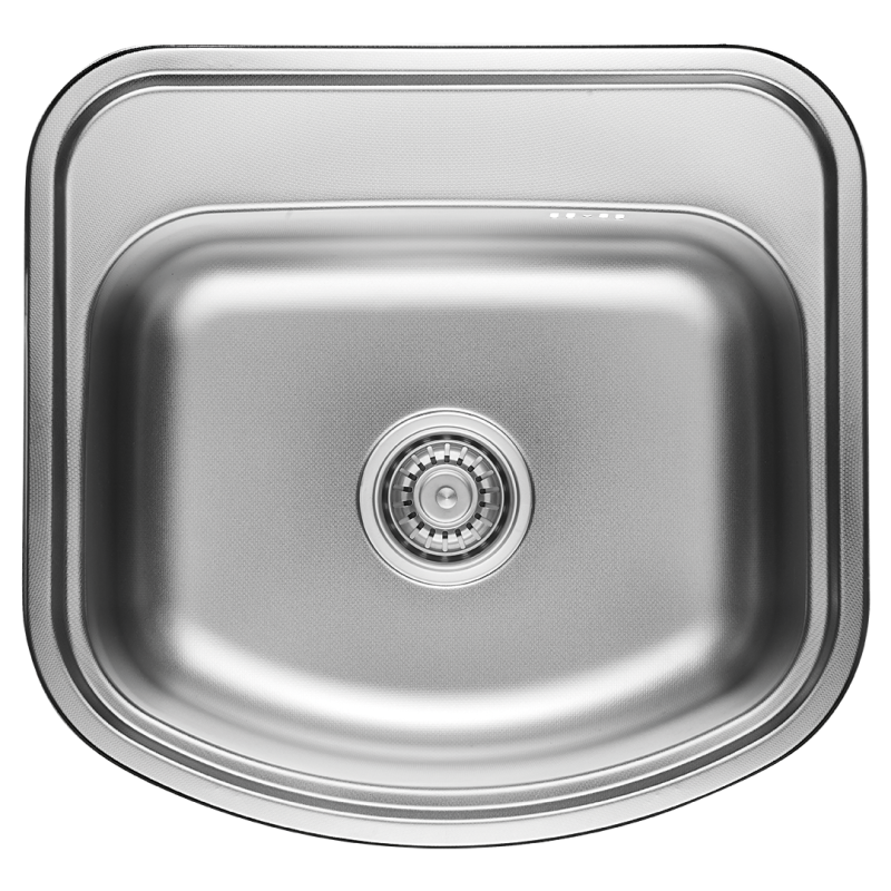 JASPER Elegancki Zlewozmywak Jednokomorowy Inox - Idealny do Nowoczesnej Kuchni