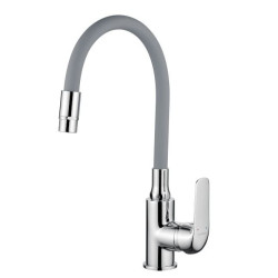 Bateria Elza Flexi Chrom: Stylowa i funkcjonalna armatura z elastyczną wylewką