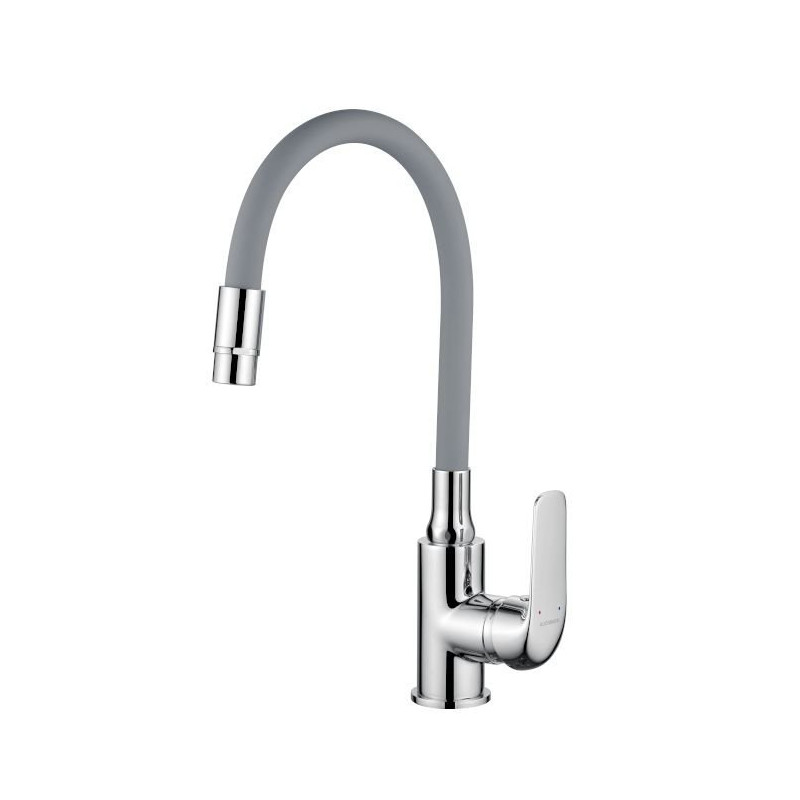 Bateria Elza Flexi Chrom: Stylowa i funkcjonalna armatura z elastyczną wylewką