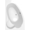 Ekskluzywna wanna asymetryczna Calabria 170x100 lewa - nowoczesność i styl w Twojej łazience