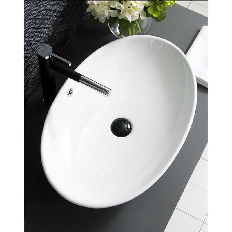 Olga - Elegancka Umywalka Nablatowa dla Nowoczesnej Łazienki