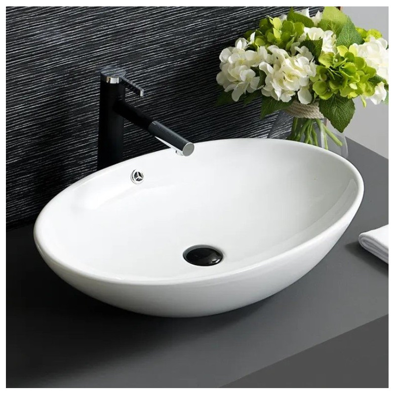 Olga - Elegancka Umywalka Nablatowa dla Nowoczesnej Łazienki