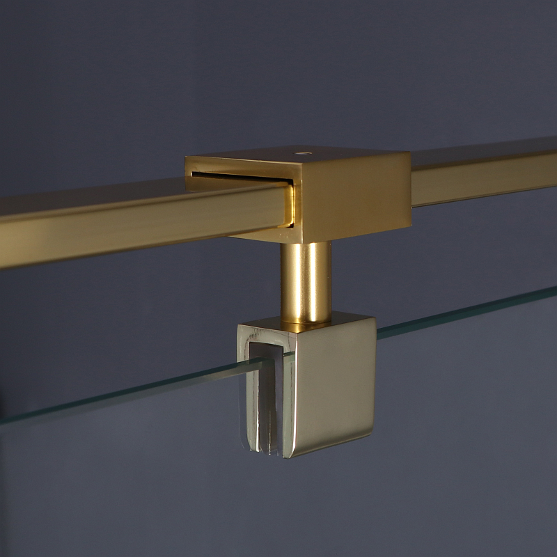 Złota Kabina Prysznicowa FRESH-LINE 100x80 Lewa - Elegancja do Twojej Łazienki