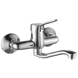 Kuchinox Tibi bateria umywalkowa ścienna chrom