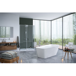 Luksusowa Wanna Wolnostojąca ELIDA 160 – Elegancja w Twojej Łazience