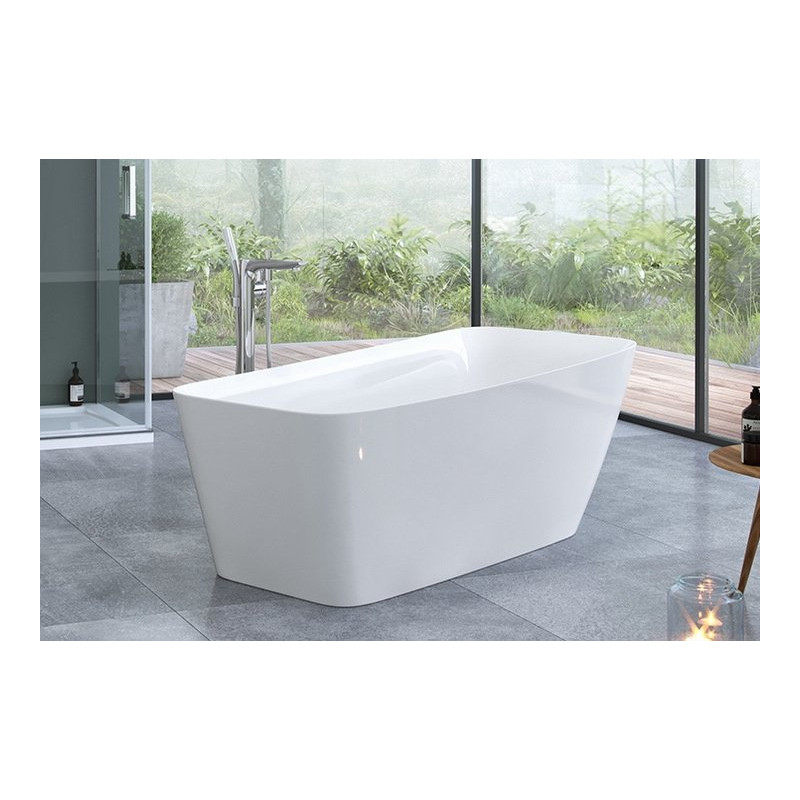 Luksusowa Wanna Wolnostojąca ELIDA 160 – Elegancja w Twojej Łazience