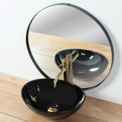 Ekskluzywna Umywalka Nablatowa Sofia Black - Nowoczesny Design!