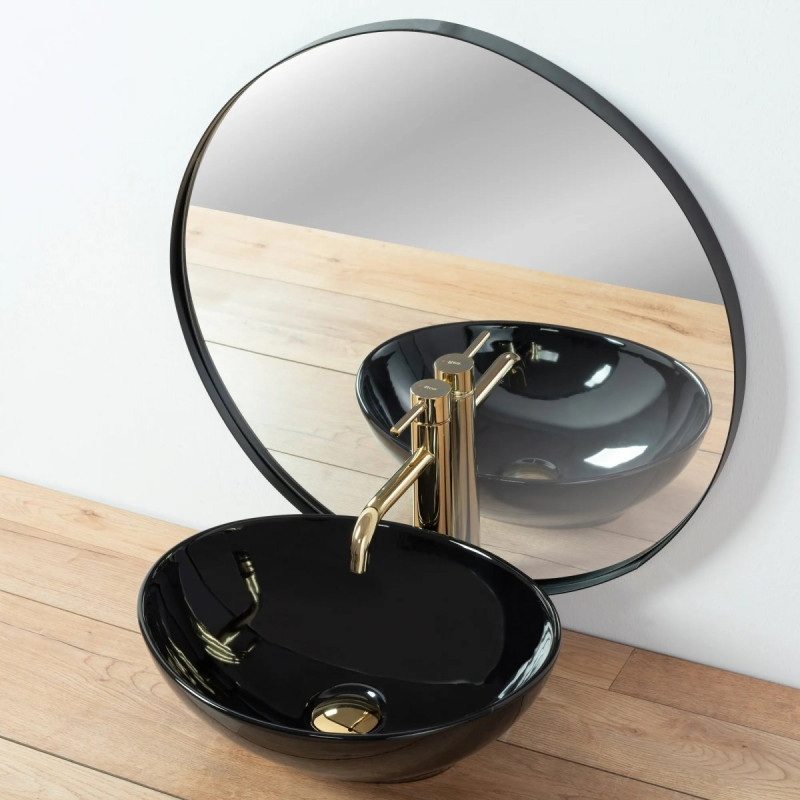 Ekskluzywna Umywalka Nablatowa Sofia Black - Nowoczesny Design!