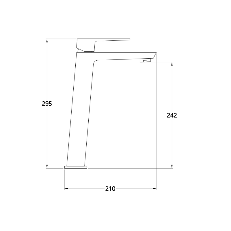 Ekskluzywna bateria umywalkowa Paros chrom - designerski akcent łazienki!