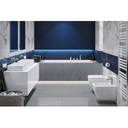 Excellent Wave Slim wanna prostokątna 180x80 cm biały połysk nan