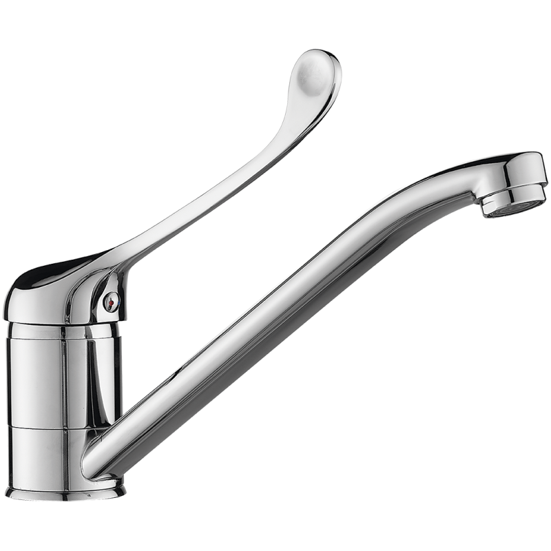 Madera Chromowy Błysk - Bateria Jednouchwytowa z Ruchomą Wylewką