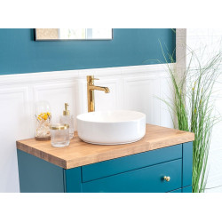 Ceramiczna Umywalka Desna 36 cm - Biała Elegancja i Blask dla Twojej Łazienki!